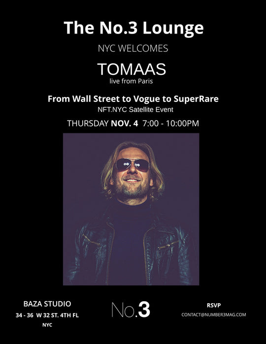 Guest Speaker TOMAAS at NFT.NYC Satellite Event