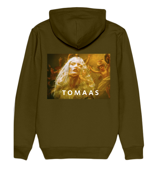 Shop beautiful Hoodie contemporary artist TOMAAS The Official Store Paris Art Streetwear Fashion sustainable apparel Men Women Clothing orders free shipping 100% assured satisfaction brand collection cool wearable art designs surreal prints