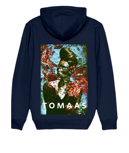 Shop beautiful Hoodie contemporary artist TOMAAS The Official Store Paris Art Streetwear Fashion sustainable apparel Men Women Clothing orders free shipping 100% assured satisfaction brand collection cool wearable art designs surreal prints
