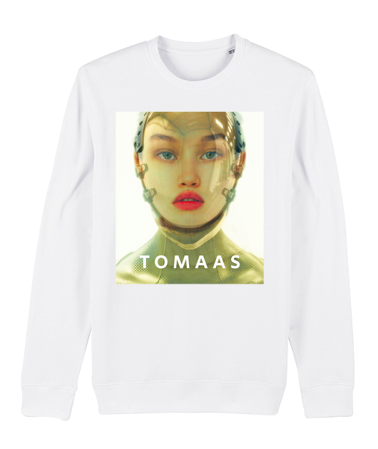 Shop beautiful Sweatshirt contemporary artist TOMAAS The Official Store Paris Art Streetwear Fashion sustainable apparel Men Women Clothing orders free shipping 100% assured satisfaction brand collection cool wearable art designs surreal prints