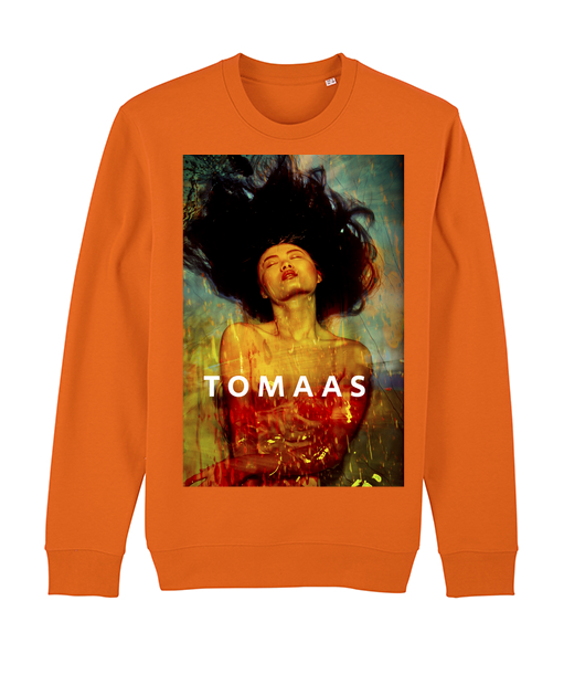 Shop beautiful Sweatshirt contemporary artist TOMAAS The Official Store Paris Art Streetwear Fashion sustainable apparel Men Women Clothing orders free shipping 100% assured satisfaction brand collection cool wearable art designs surreal prints