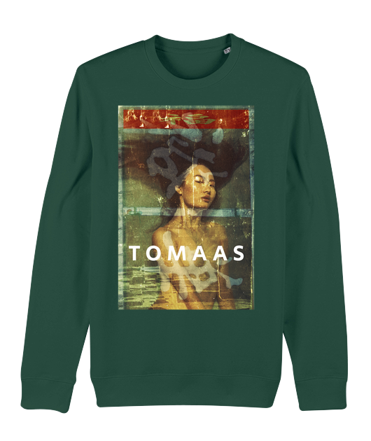 Shop beautiful Sweatshirt contemporary artist TOMAAS The Official Store Paris Art Streetwear Fashion sustainable apparel Men Women Clothing orders free shipping 100% assured satisfaction brand collection cool wearable art designs surreal prints
