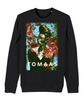 Shop beautiful Sweatshirt contemporary artist TOMAAS The Official Store Paris Art Streetwear Fashion sustainable apparel Men Women Clothing orders free shipping 100% assured satisfaction brand collection cool wearable art designs surreal prints