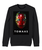 Shop beautiful Sweatshirt contemporary artist TOMAAS The Official Store Paris Art Streetwear Fashion sustainable apparel Men Women Clothing orders free shipping 100% assured satisfaction brand collection cool wearable art designs surreal prints