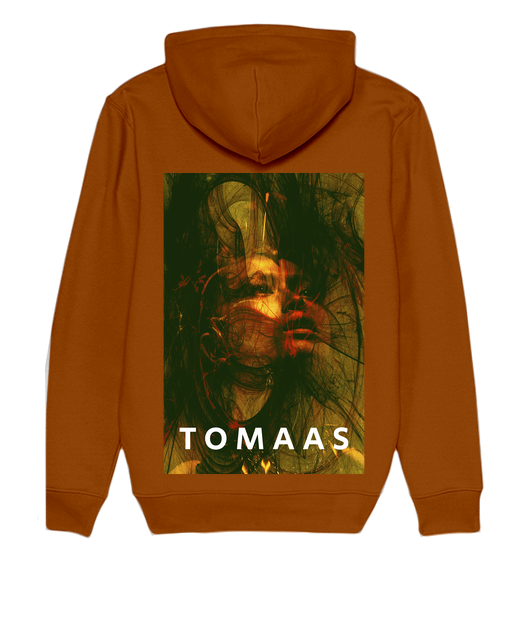 Shop beautiful Hoodie contemporary artist TOMAAS The Official Store Paris Art Streetwear Fashion sustainable apparel Men Women Clothing orders free shipping 100% assured satisfaction brand collection cool wearable art designs surreal prints
