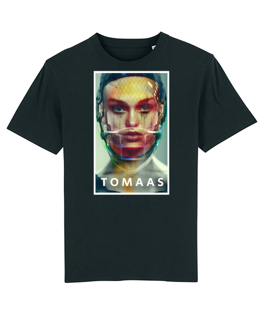 Iconic TOMAAS Artwork T-shirt - The Past Behind Your Back - 2022 F Edition - Tee unisexe bio Premium