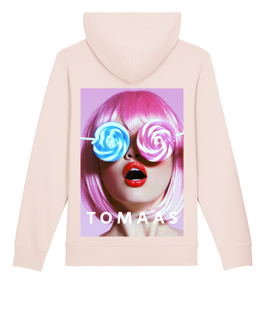 Shop beautiful Hoodie contemporary artist TOMAAS The Official Store Paris Art Streetwear Fashion sustainable apparel Men Women Clothing orders free shipping 100% assured satisfaction brand collection cool wearable art designs surreal prints