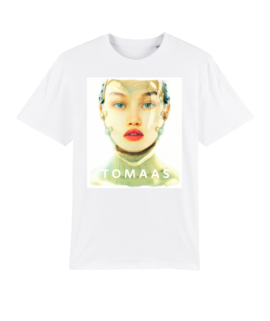 Iconic TOMAAS Artwork T-shirt - Almost Human - 2022 New B Edition - Tee unisexe bio Premium