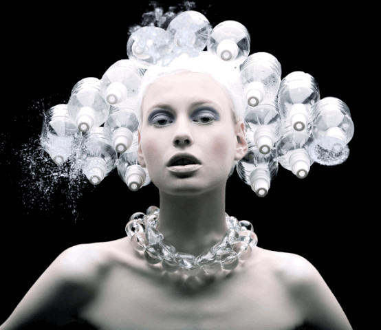 Plastic Is Not Fantastic By TOMAAS  - Surreal Fashion & NFT Art For Sale